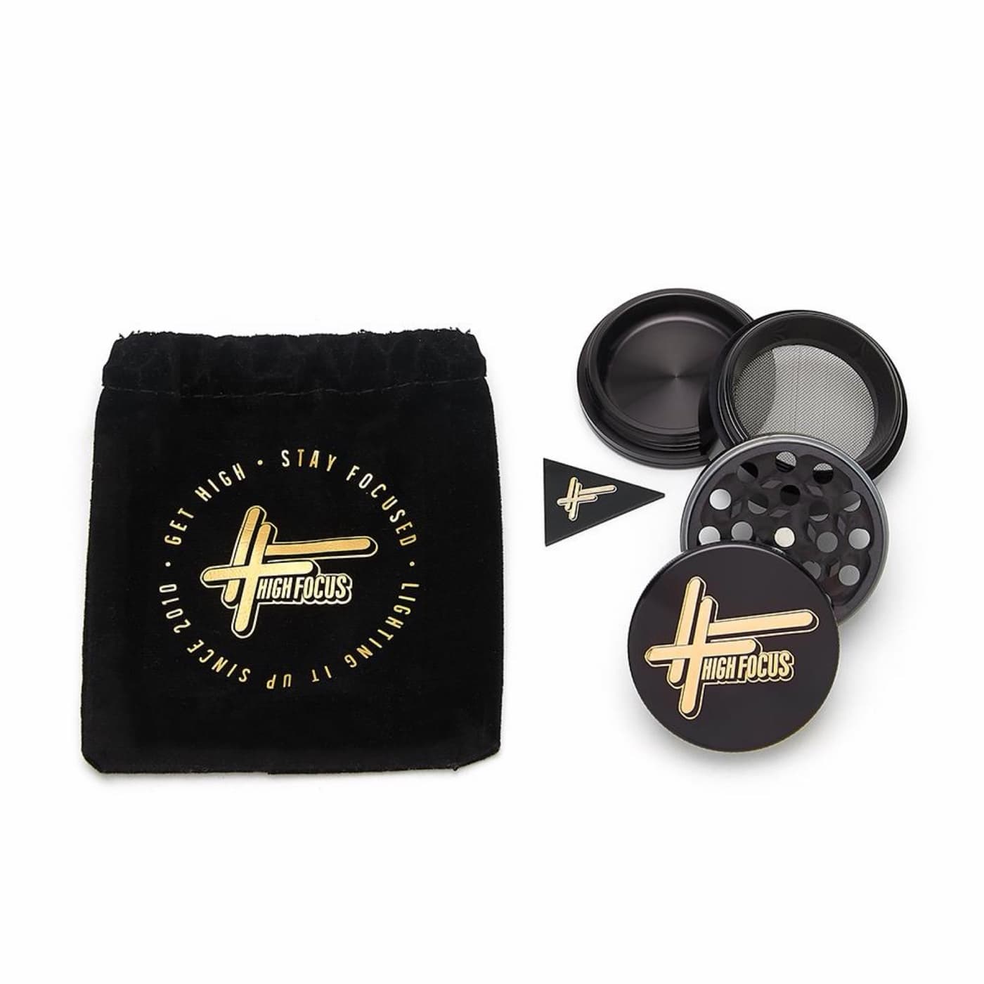 Custom grinder machined for High Focus
